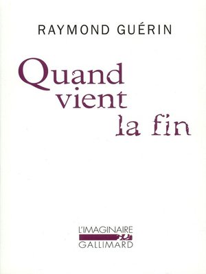 cover image of Quand vient la fin / Après la fin